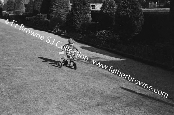 JOHN MALLICK PLAYING WITH HIS COUSINS O'NEILL & MRS O'NEILL AT MALLICKS ON CURRAGH